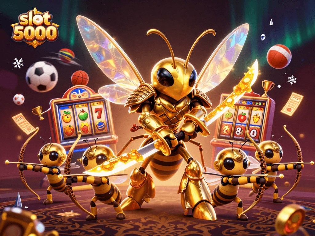 Engage with slot 5000 games featuring unique characters and dynamic action in a vibrant casino atmosphere.
