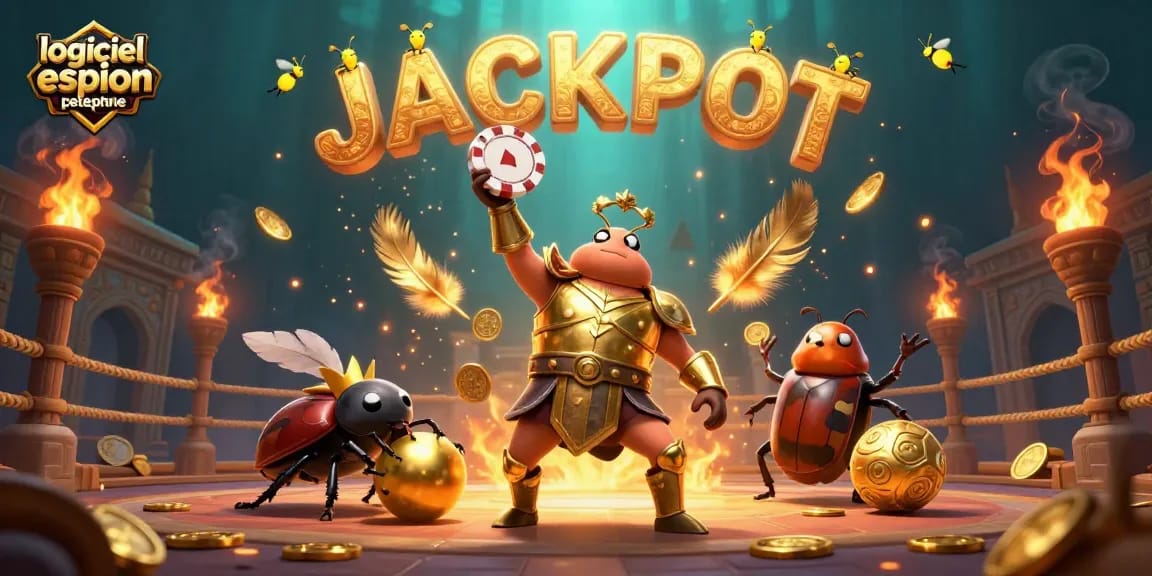 Gagnez avec logiciel espion téléphone en découvrant les jeux d'argent dans ce combat épique.