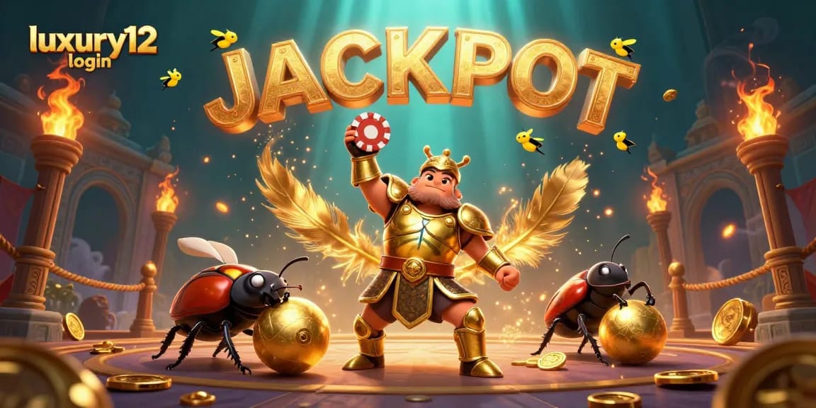 Engage with luxury12 login and experience thrilling wins in this dynamic casino-themed scene.