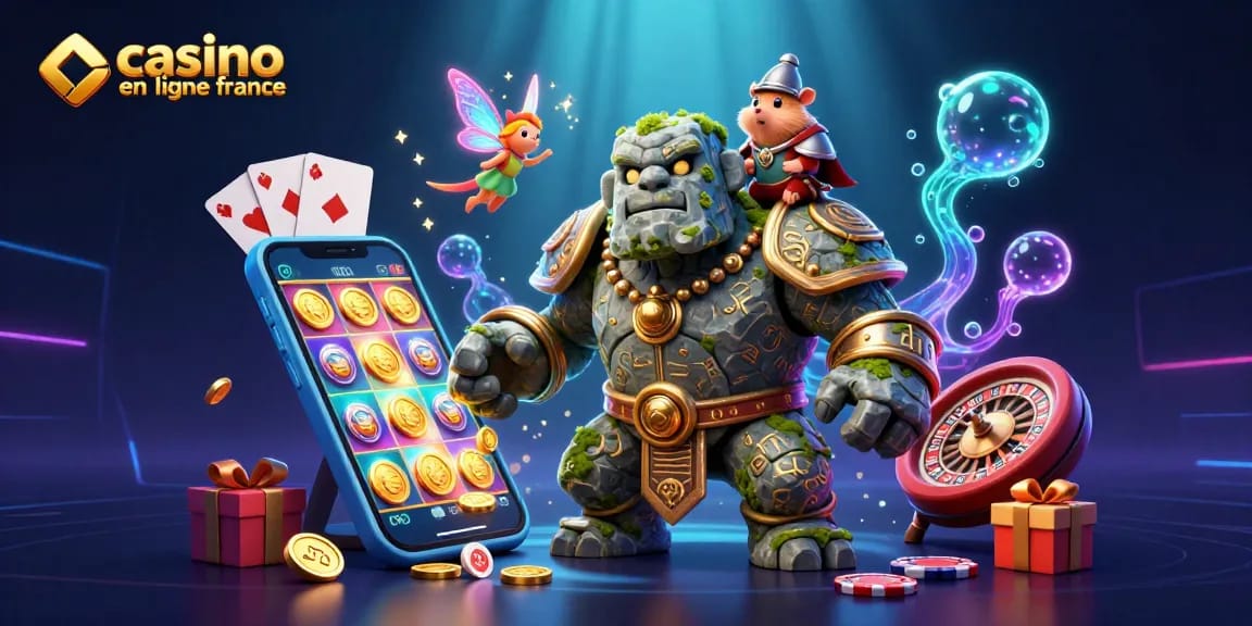 Jouez à casino en ligne France avec des personnages fantastiques et des éléments de casino captivants.