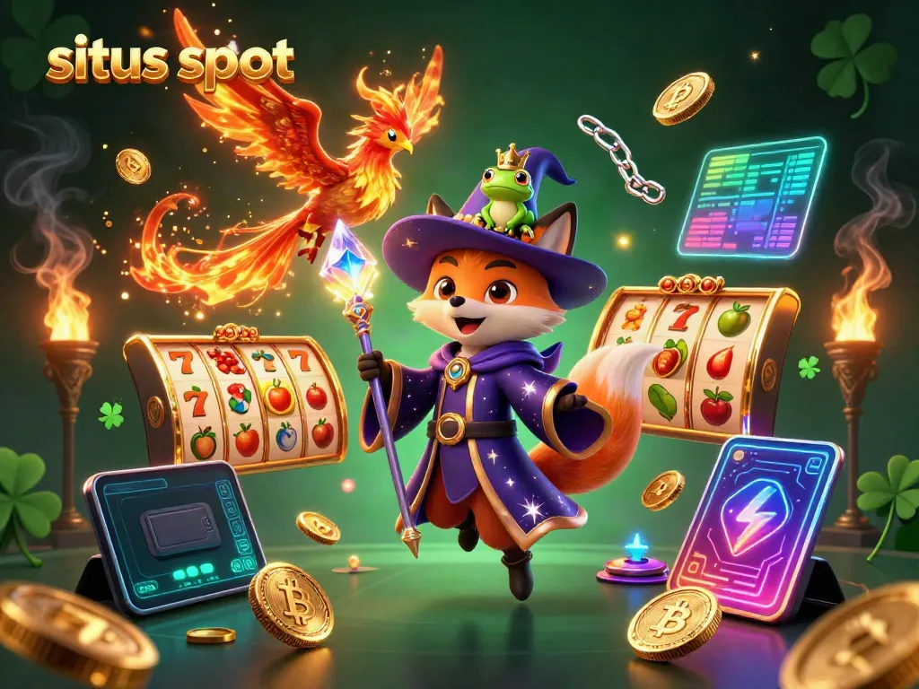 Engage with situs slot through an enchanting wizard fox, phoenix, and magical elements.