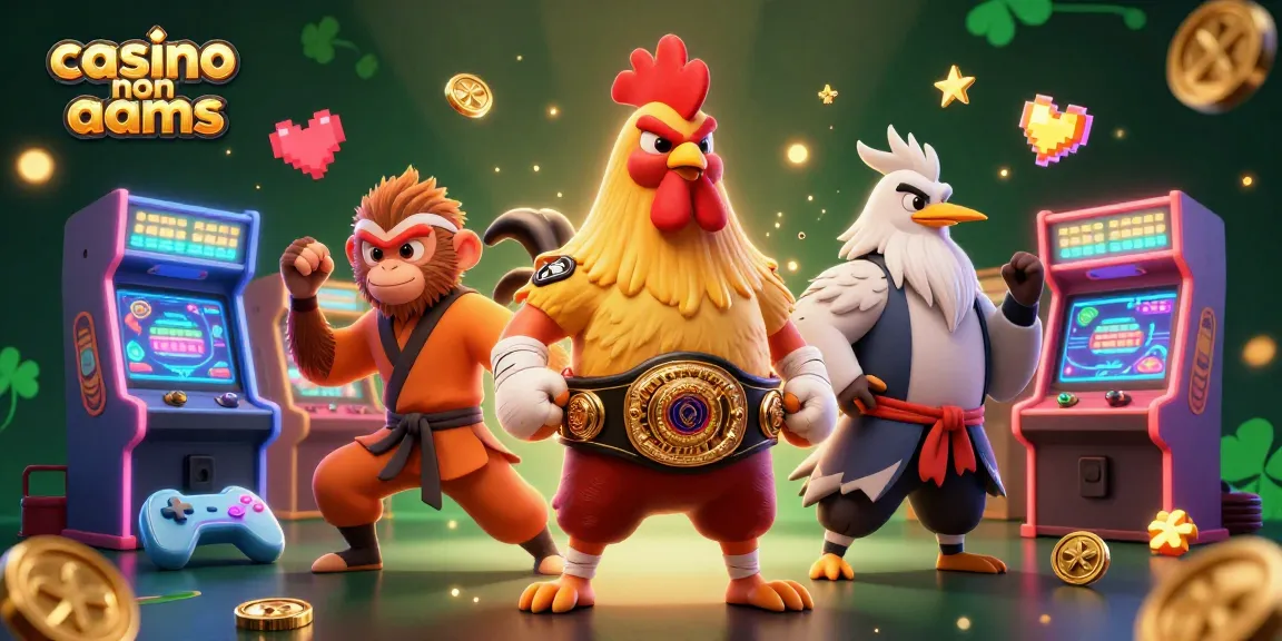 Gioca a giochi entusiasmanti su casino non aams con emozioni arcade colorate e personaggi dinamici.