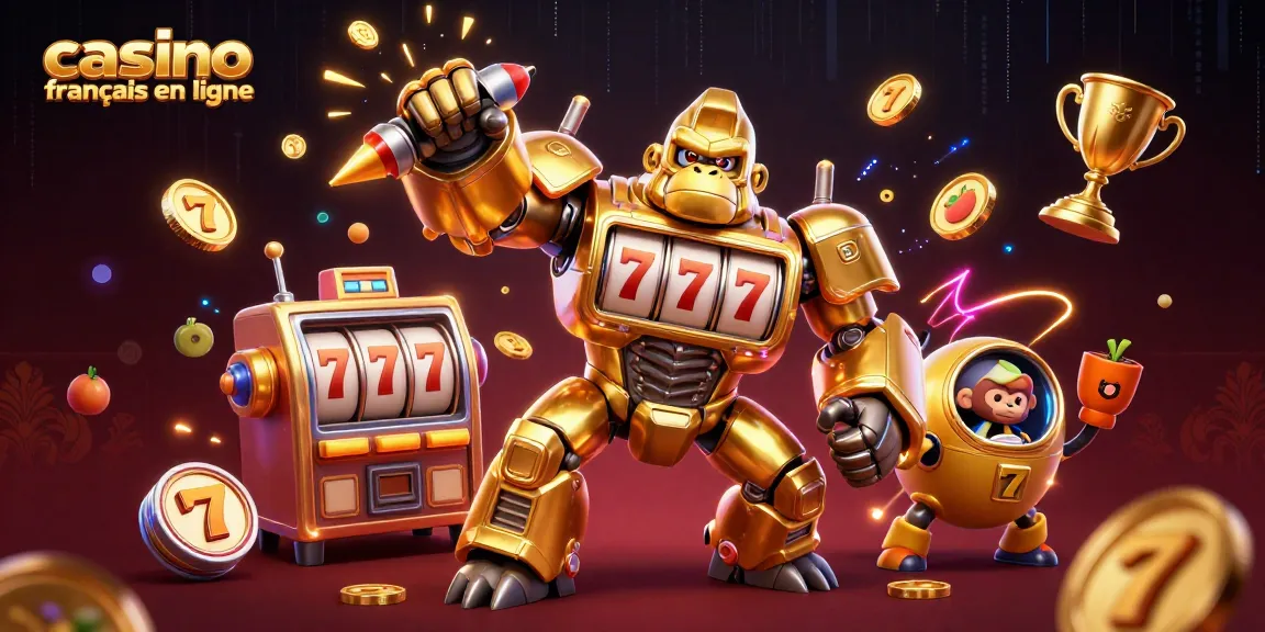 Jouez dans un casino français en ligne avec des thèmes de machines à sous, jackpots et émotions fortes.