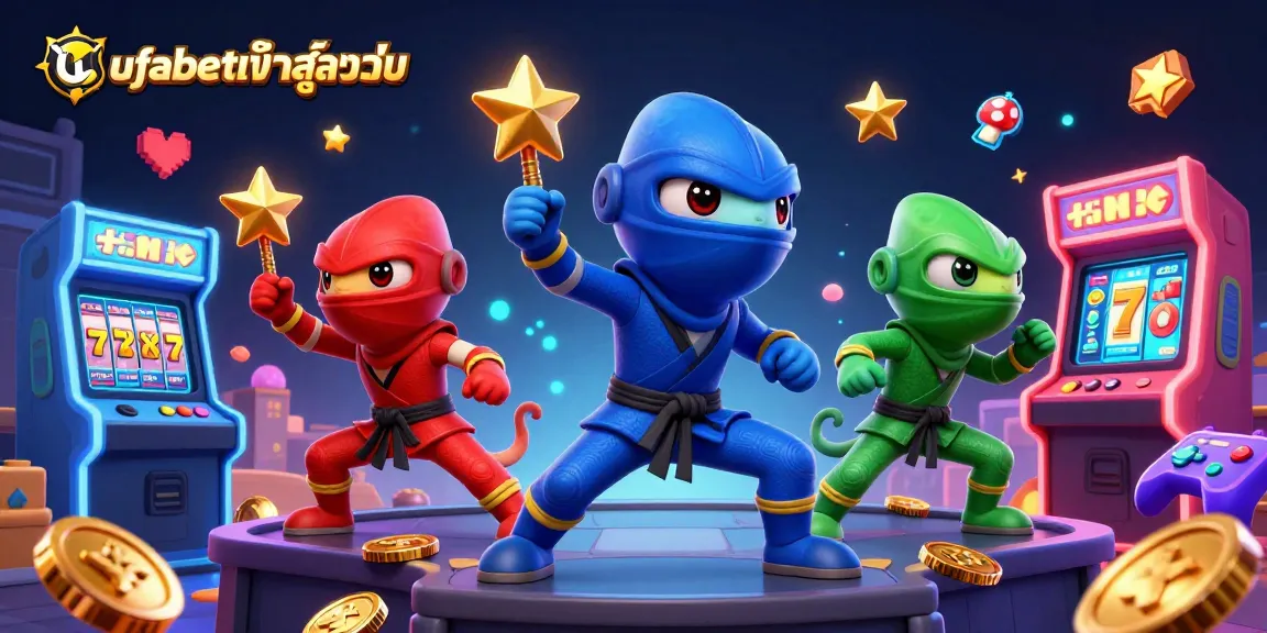 Engage in thrilling gameplay with ufabetเข้าสู่ระบบ at this dynamic 3D casino scene.