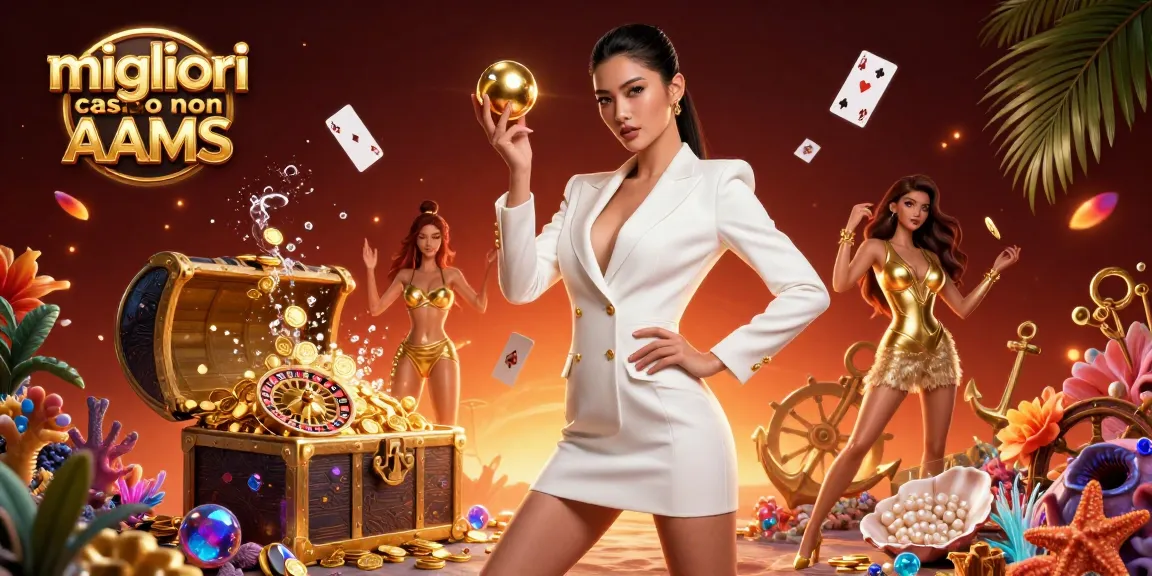 Vivi l'emozione dei migliori casino non AAMS con un gameplay straordinario e palline della roulette dorate.