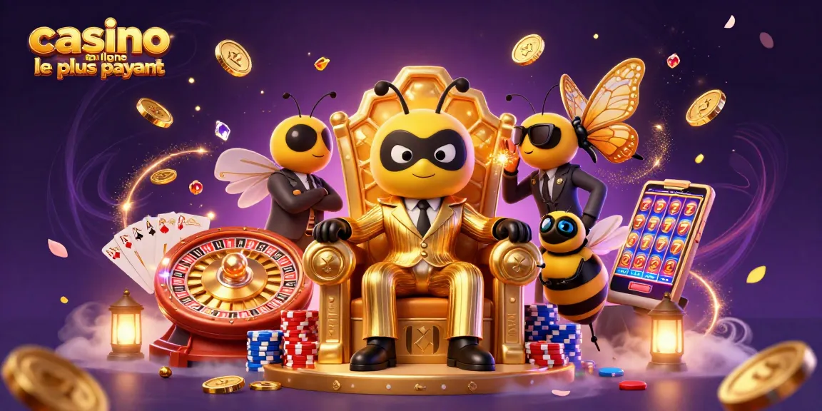 Découvrez le casino en ligne le plus payant avec cette magnifique illustration évoquant la richesse et l'excitation du jeu en ligne.