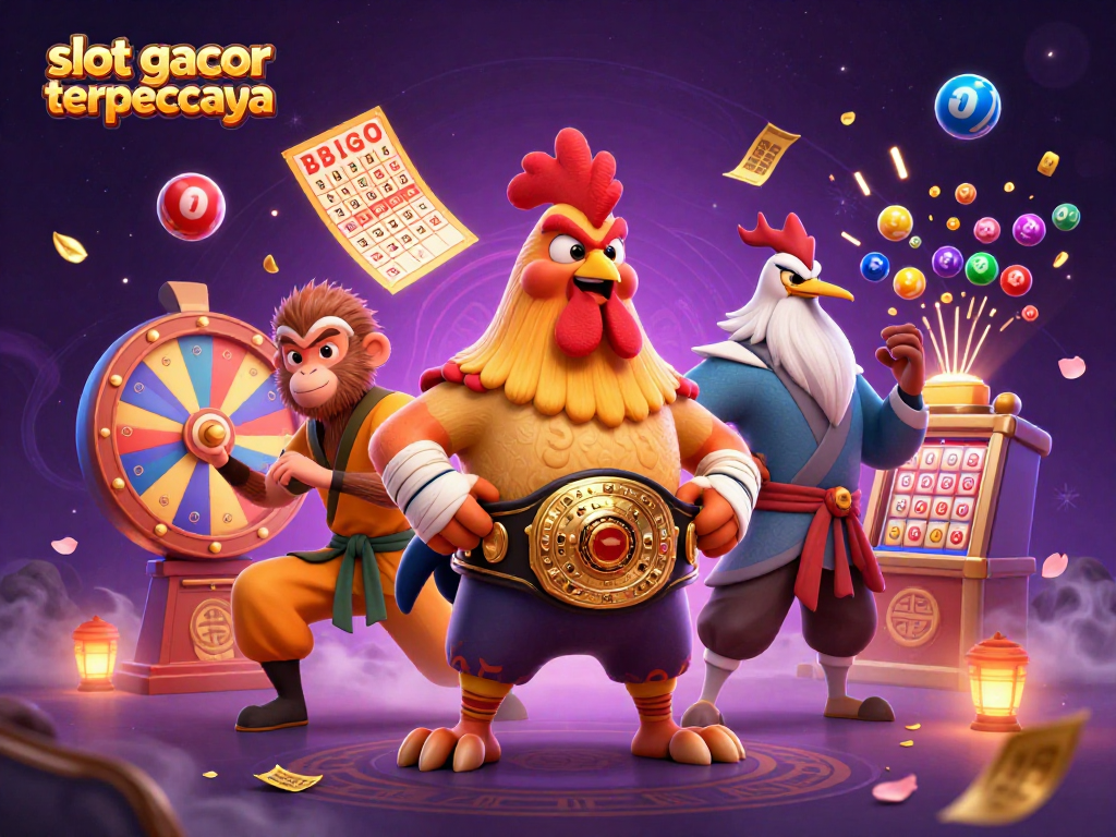 Berpartisipasi dalam keseruan slot gacor terpercaya dengan simbol keberuntungan dan karakter dinamis.