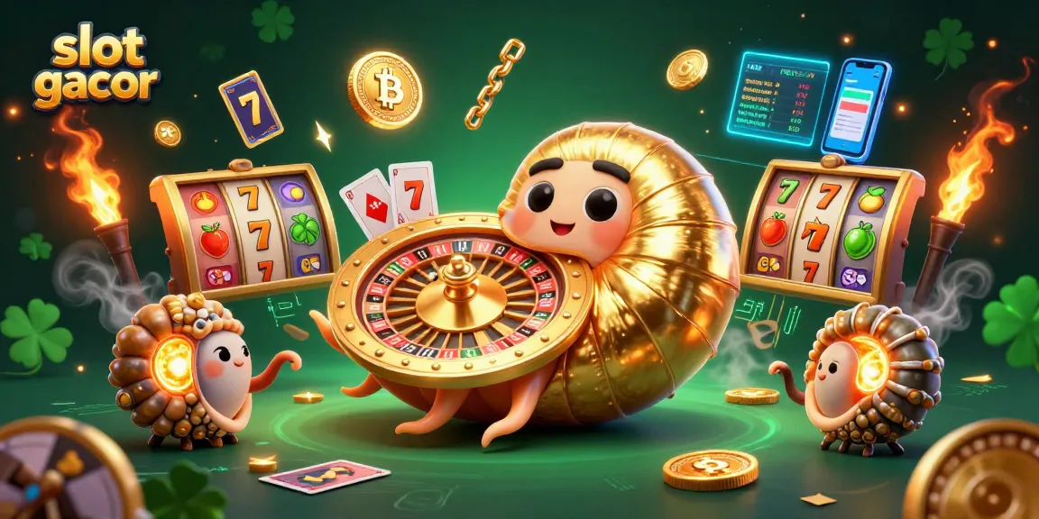 Experience the thrill of slot gacor with an ancient nautilus spinning golden jackpots.