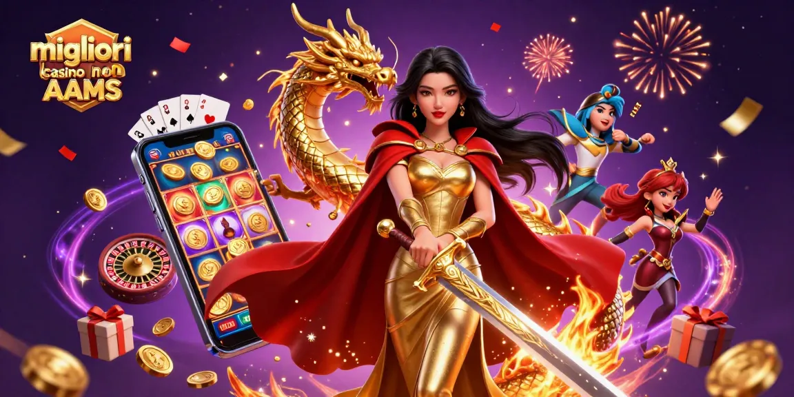 Vivi avventure emozionanti nei migliori casino non AAMS con elementi di gioco dinamici e grafica vivace.