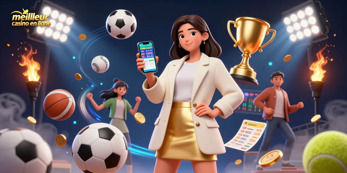 Interagissez avec le meilleur casino en ligne grâce à une action vibrante de paris sportifs et des éléments dynamiques en 3D.