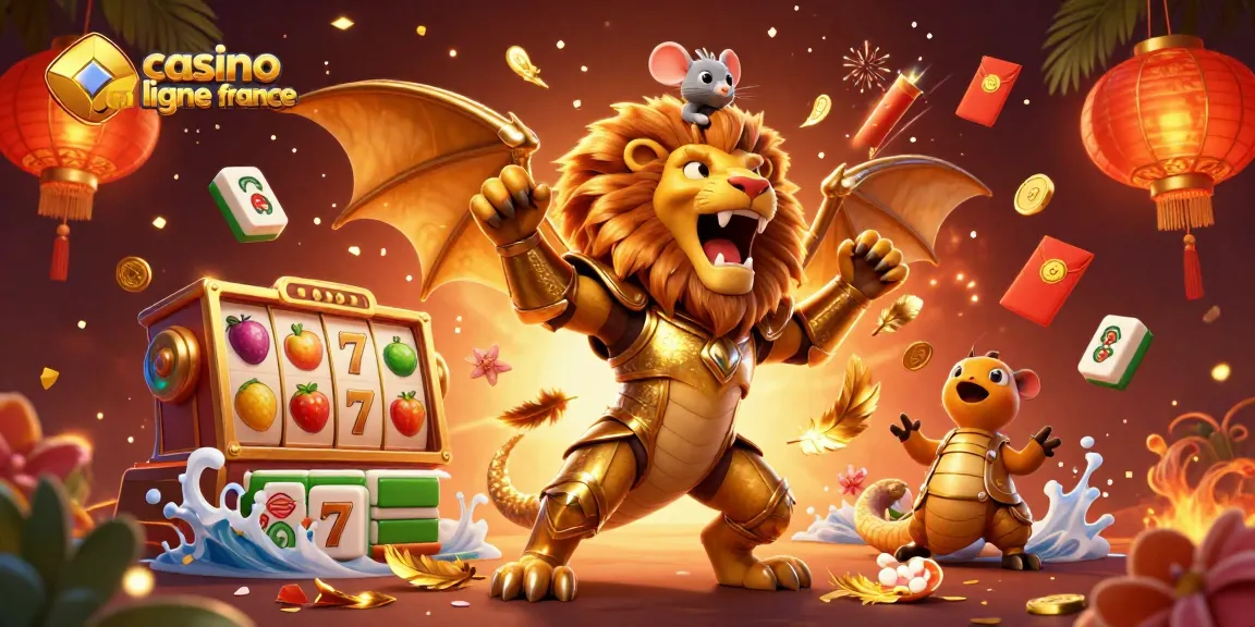 Jouez au casino en ligne France avec une chimère triomphante et des jeux de machines à sous.