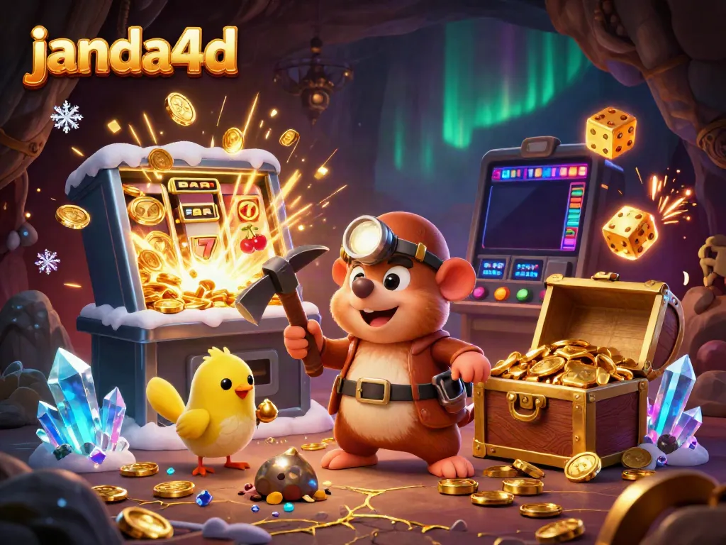 Menangkan jackpot di janda4d dengan ilustrasi 3D yang menampilkan petualangan karakter yang penuh harta.