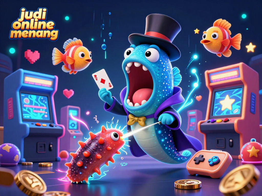 Gamer merasakan kesenangan judi online gampang menang melalui mesin slot 3D yang memukau dan aksi sulap bawah laut.