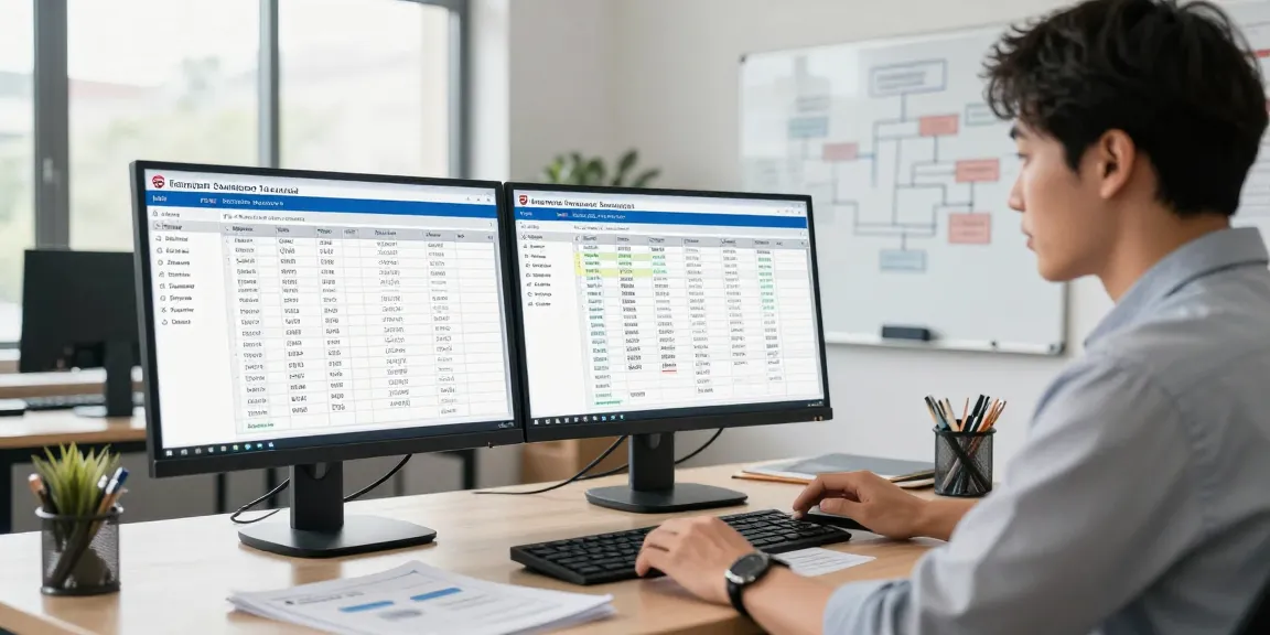 Eiltransport in Dortmund - Logistikmanager analysiert aktuelle Transportdaten in modernem Büro.
