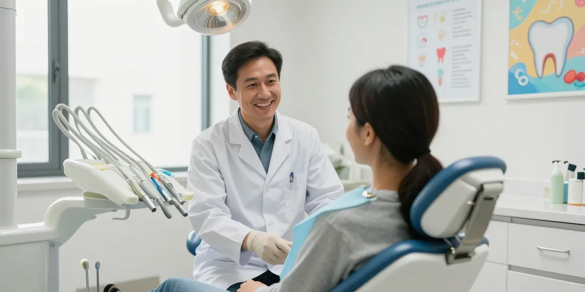 Welcoming dental clinic scene where you can discover more here about booking appointments and dental care.