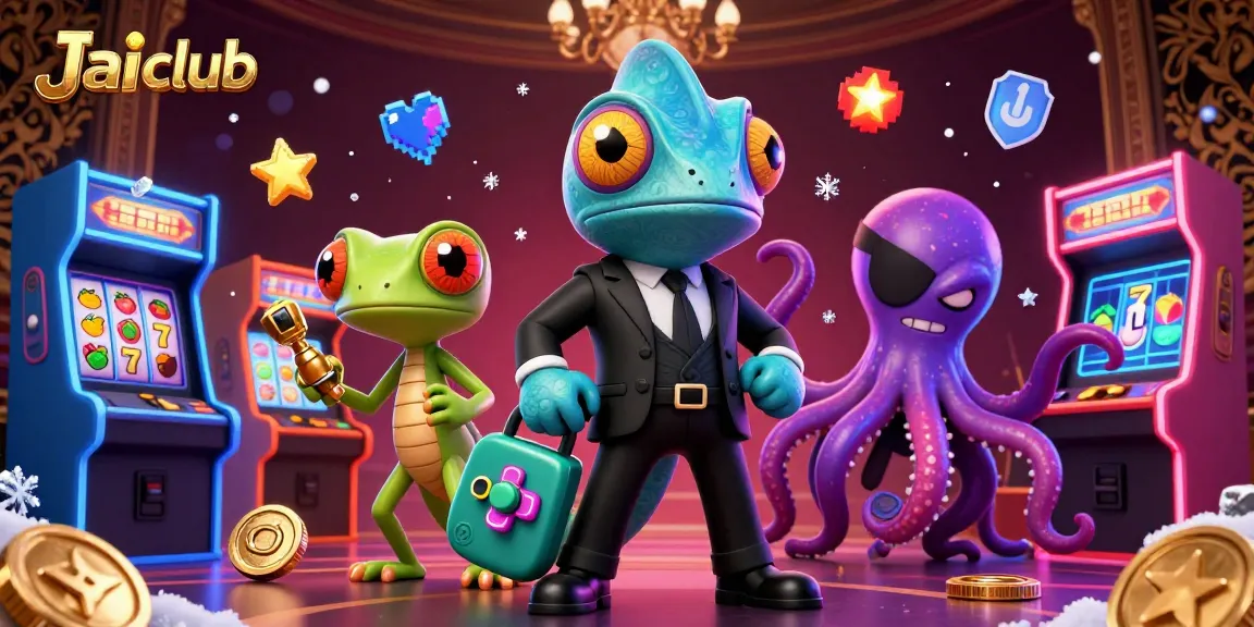Engage in thrilling casino adventures with Jai club, featuring dynamic characters and vibrant gaming elements.