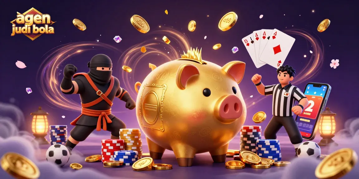Experience thrilling sports betting with agen judi bola featuring dynamic characters and vibrant casino elements.