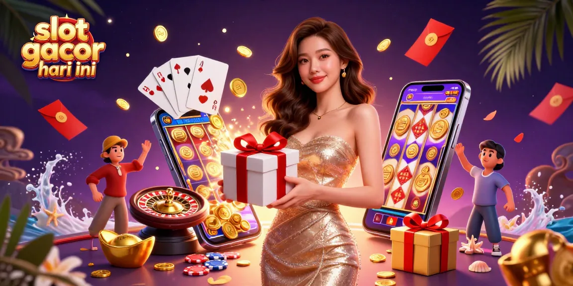 Spin to win with slot gacor hari ini while enjoying a festive casino atmosphere filled with excitement.
