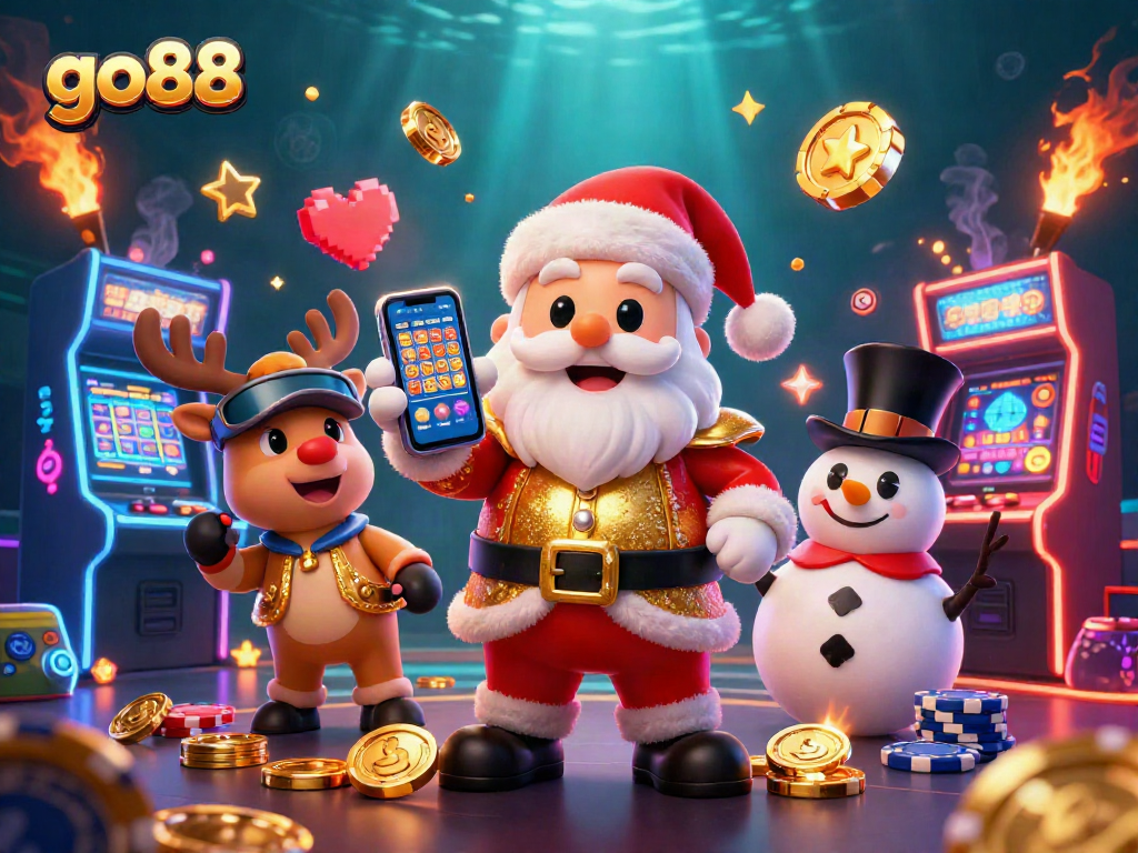 Engage in thrilling gameplay with go88's vibrant casino characters and dynamic elements.