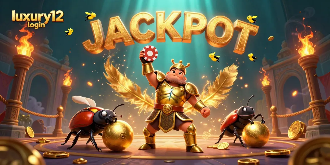 Engage with luxury12 login and experience thrilling wins in this dynamic casino-themed scene.