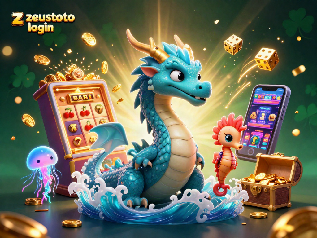 Experience zeustoto login in a vibrant casino realm with mythical characters and a rich jackpot scene.