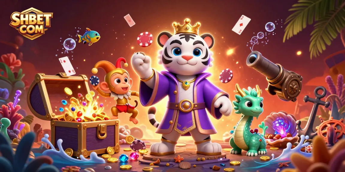 Experience thrilling gameplay at SHBET COM with engaging casino scenes and vibrant characters.